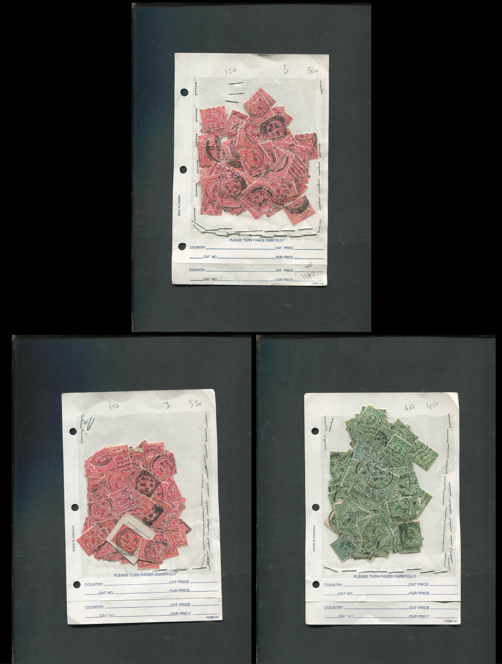 Great Britain - George V 1912 -1935 #159 /#200, a used accumulation, Scott value $4902, expect (1 of 4)