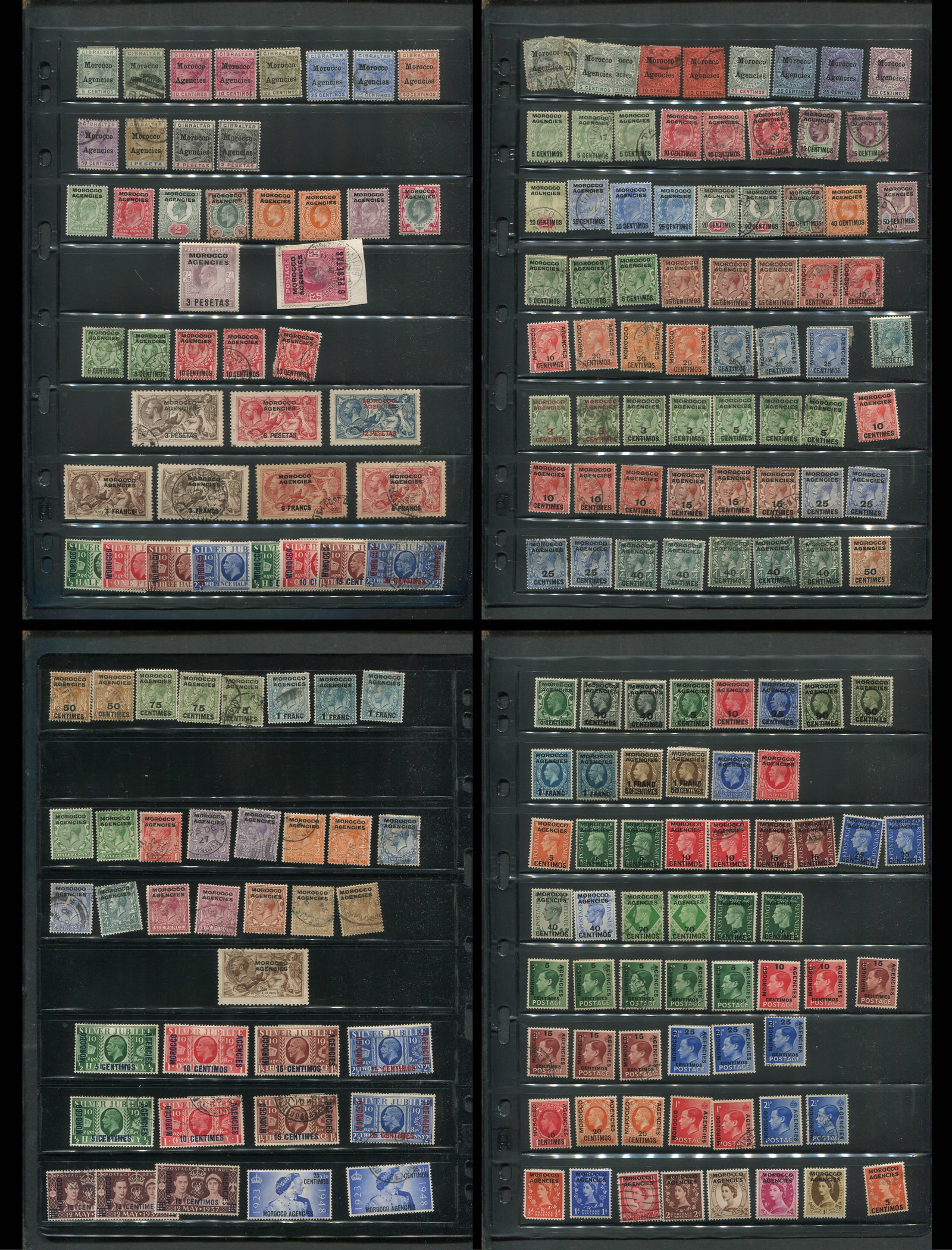 Great Britain Offices Abroad - Morocco Agencies 1898 - 1952 #1 /#279 a MH and used collection on (1 of 5)