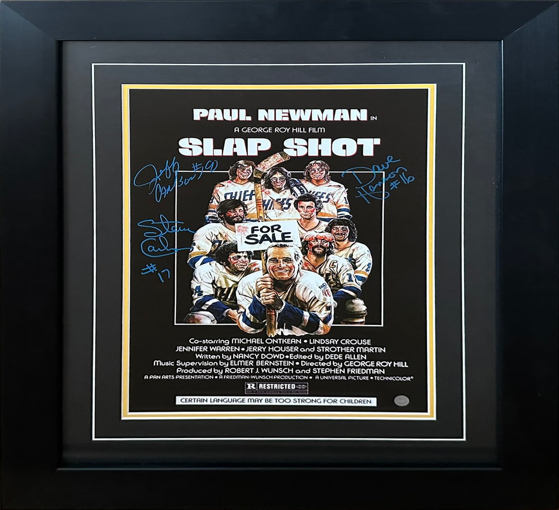 Paul Newman in 'Slapshot' Signed Picture (1 of 4)