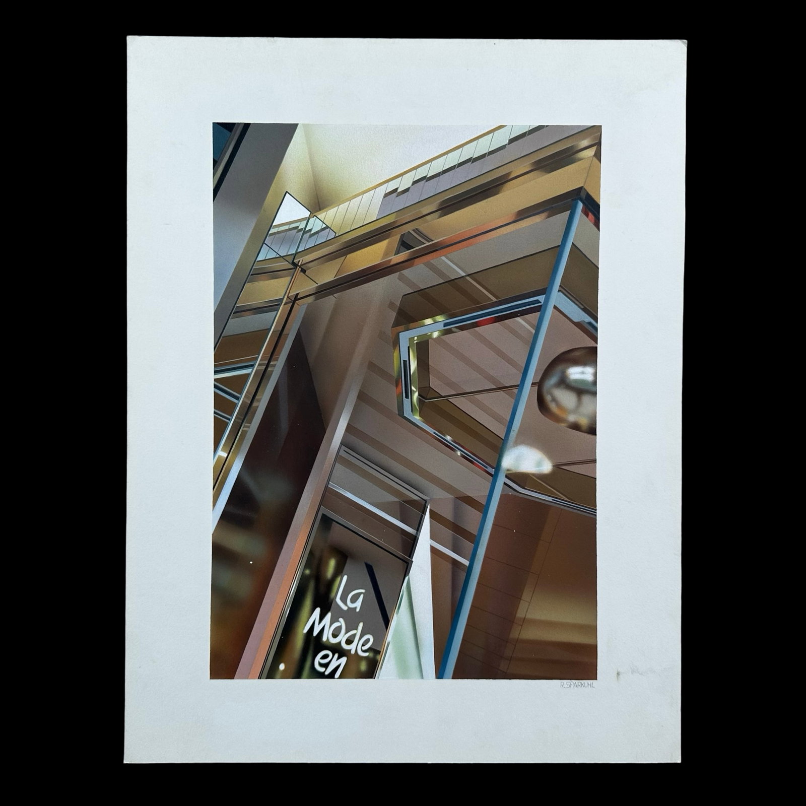 Rudy Sparkuhl, Untitled, "La Mode en..." Original (1 of 1)