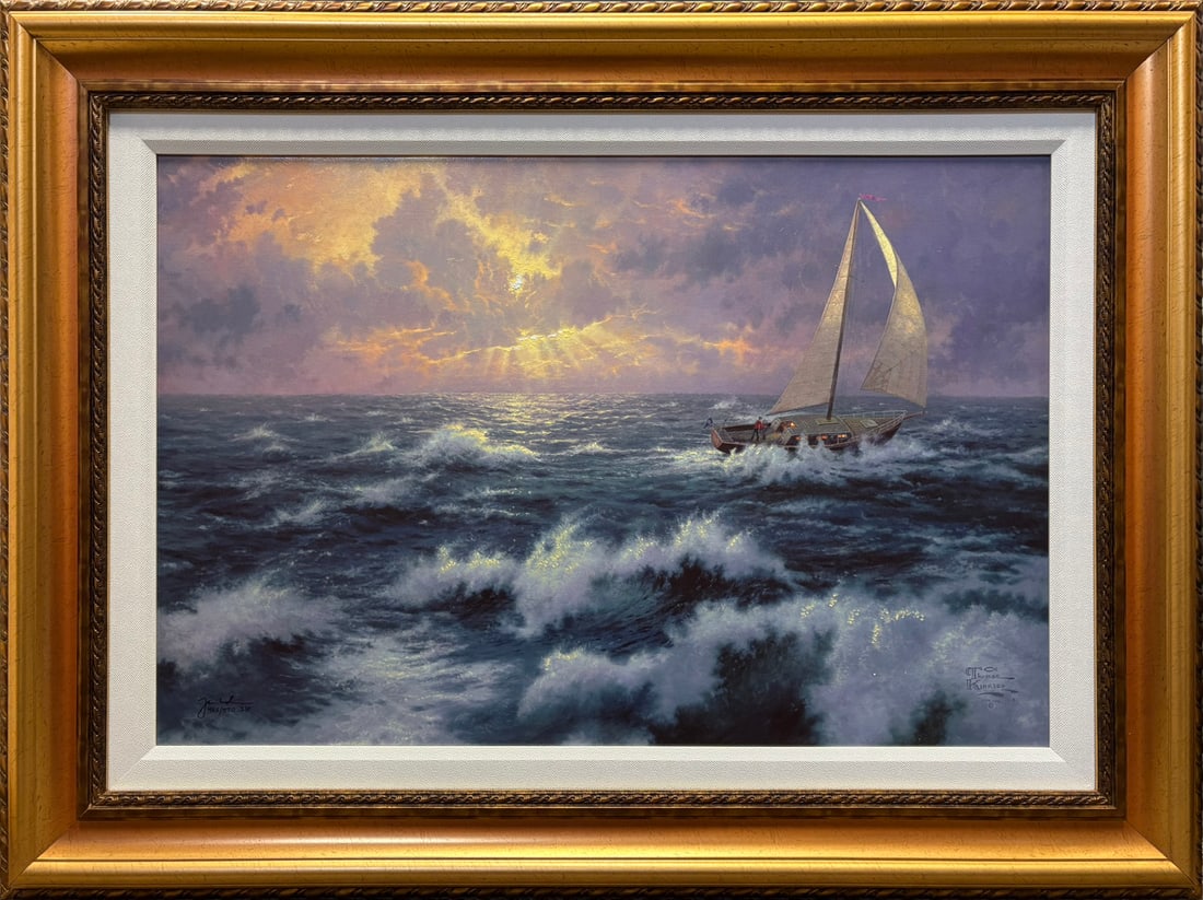 Thomas Kinkade "Perseverance" Life Values Collection I 2000 Limited Edition International Proof (1 of 5)