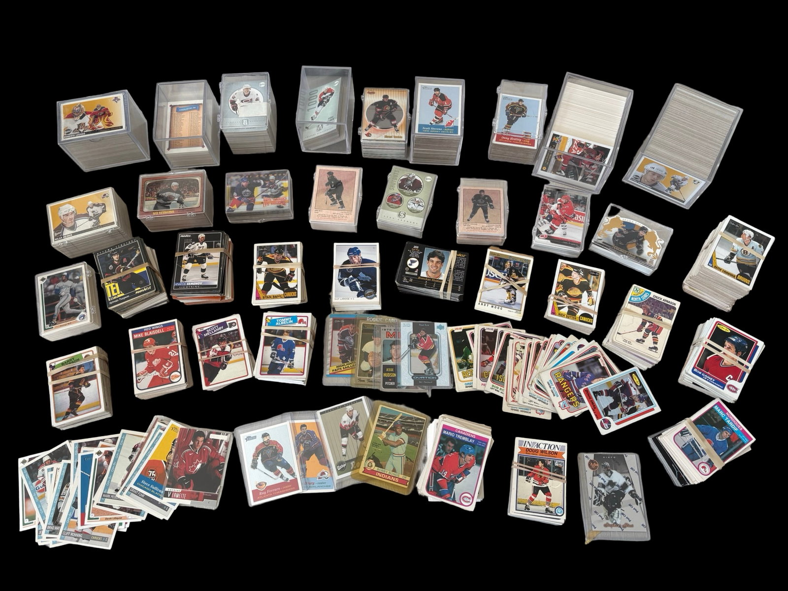 Extensive 1970s-2000s NHL Hockey Card Collection - O-Pee-Chee OPC, Topps, Upper Deck, Pinnacle, (1 of 5)