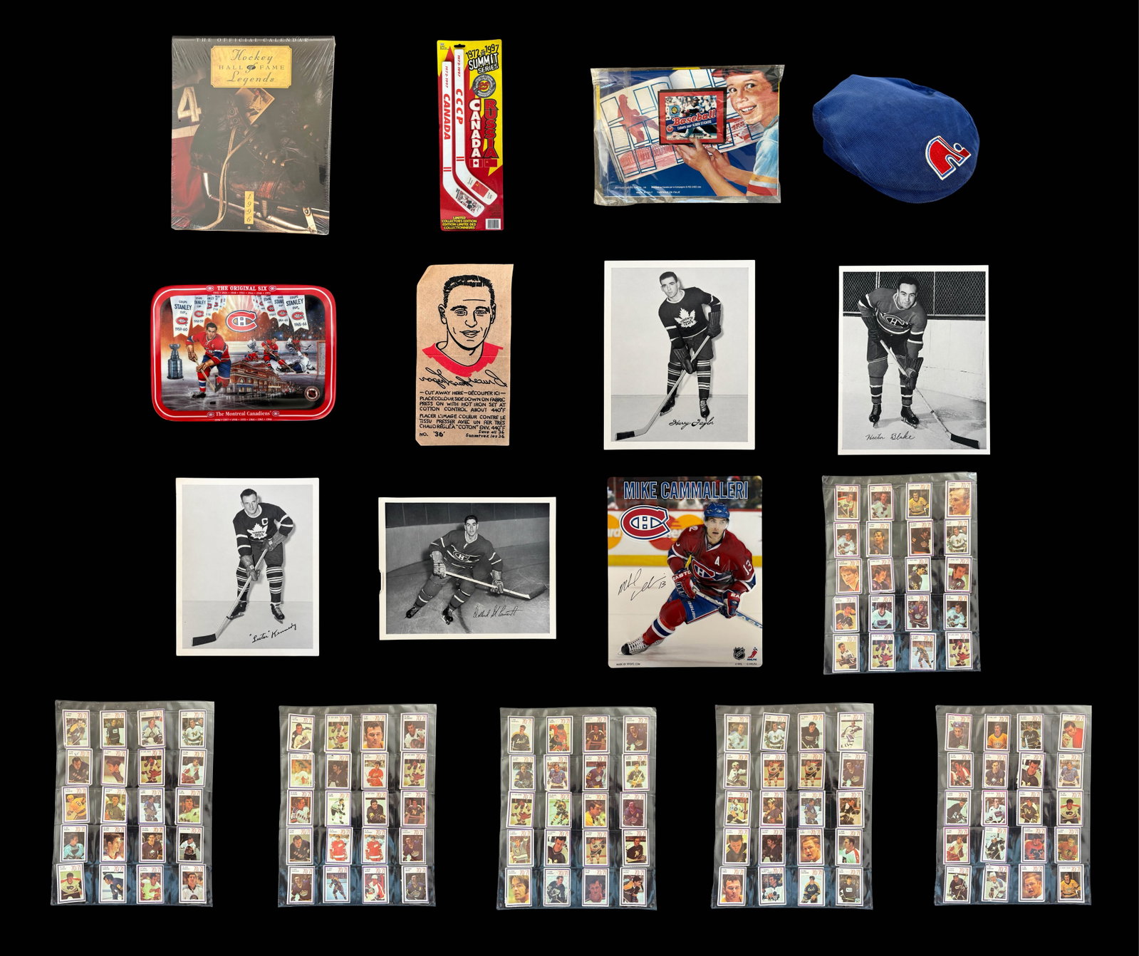 Canadian Hockey Memorabilia Collection - 120 1970-71 Esso Power Players NHL Stamps, Vintage Maple (1 of 5)
