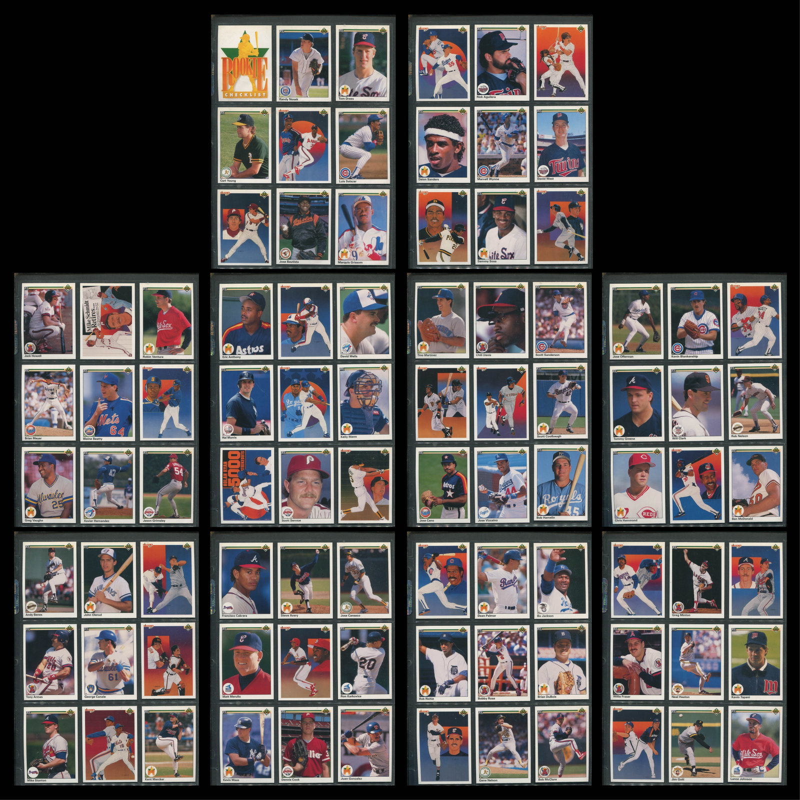 Upper Deck 1990 MLB Baseball Card Collection Complete - 2