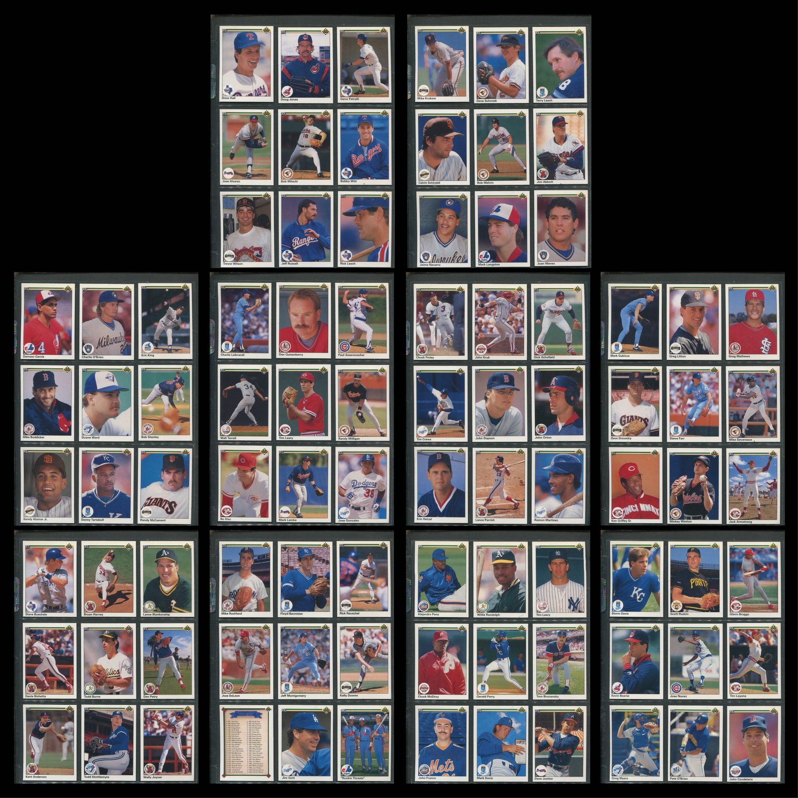 Upper Deck 1990 MLB Baseball Card Collection Complete - 9