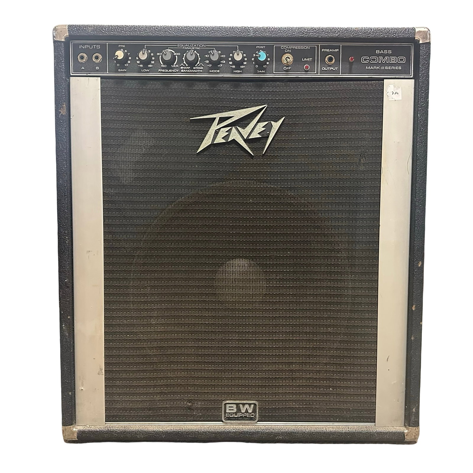 Vintage Peavey Bass Combo Mark III Series 260C - Black Widow Equipped - 130W 4 Ohm - USA Made (1 of 8)