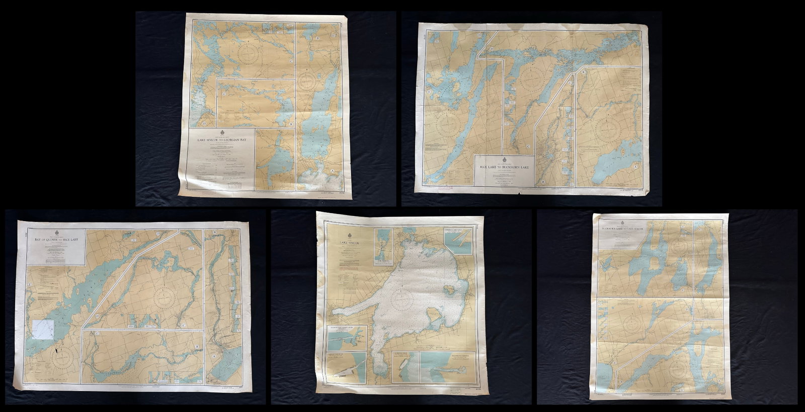 Ontario Maps of Lakes 2011-2015 (1 of 5)