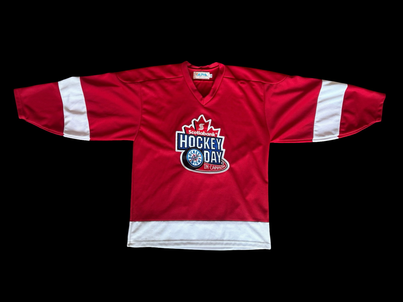 Scotiabank Hockey Day in Canada - Hockey Night in Canada Alpha Sportswear Made in Canada Embroidered (1 of 4)