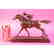 Jockey on Racehorse "After the Race" signed - 2