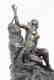 Nude Nymph Bronze Sculpture - 7