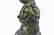 SIGNED MILO BUNNY WITH BABY BRONZE STATUE FIGURINE - 4
