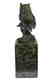 Vienna Bronze Bird Owl Book End Bookend Bronze - 7