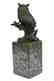 Vienna Bronze Bird Owl Book End Bookend Bronze - 8