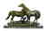 HORSES HARMONY STALLION BRONZE SCULPTURE STATUE HOT - 9