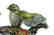 Bird of Paradise Bronze Sculpture Marble Base Figurine - 4