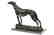 FREMIET GREYHOUNDS RACING DOG BRONZE SCULPTURE - 9