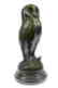 SIGNED BY MILO OWL BRONZE BIRD SCULPTURE - 9