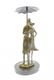 Two Lovers in Rain Bronze Sculpture - 3