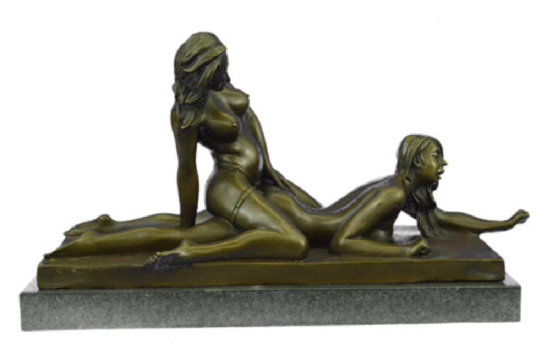 Two Lesbian in Hot Action Bronze Sculpture (1 of 9)