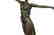 Greek Mythology Athena Female Warrior with Sword Bronze - 7