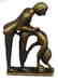 Penetration Sexual Bronze Sculpture - 5