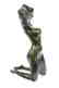 Nude Girl Beneath The Wind Bronze Sculpture - 9