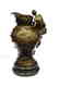Royal Lion Griffin King Statue Fantasy Bronze Vase - 6