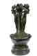 French Bronze Eximous Belle Vase Statue - 9