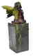 Butterfly Girl Angel Bronze Sculpture - 8