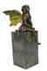 Butterfly Girl Angel Bronze Sculpture - 9