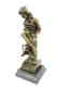 Beautiful Bronze Statue on Marble Base Sculpture - 9