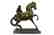 Monkey Sit on Horse Bronze Statue