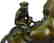 Monkey Sit on Horse Bronze Statue - 2