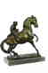 Monkey Sit on Horse Bronze Statue - 6