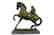 Monkey Sit on Horse Bronze Statue - 7