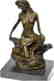 Innocence Girl Bronze Sculpture - 4