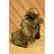 Skeleton Wine Bottle Holder Pure Bronze Sculpture - 2