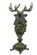 Elk Deer Bust Head Lodge Cabin Wildlife Art Bronze