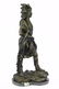 Native American Indian Chief Bronze Figurine on Marble - 4