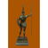 Achilles in Hoplite Uniform Bronze Sculpture - 3