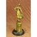 Gold Patina Dancer Bronze Sculpture - 5