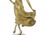 Gold Patina Dancer Bronze Sculpture - 8