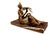 French Art Deco Style Female Dancer Bronze Sculpture - 4