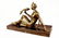 French Art Deco Style Female Dancer Bronze Sculpture - 7