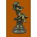 little boy Angel Playing Violin Bronze Sculpture - 4