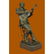 Guitar Player Bronze Statue on Marble Base Sculpture - 4