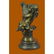 Angel Music Genesis Cherubs Harp Bronze Figurine - 2