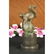 Squirrel Bronze Statue on Marble Base Sculpture