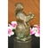 Squirrel Bronze Statue on Marble Base Sculpture - 6