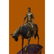 Jockey Riding Horse Bronze Statue on Marble Base - 3
